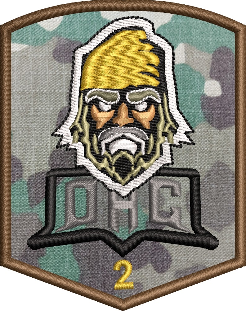 EMBLEMA DAC COMBAT GALBEN